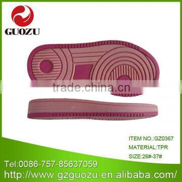 kids casual red outer sole