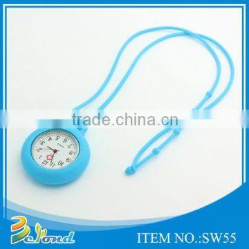 Wholesale high quality fashion silicone cheap pocket watches