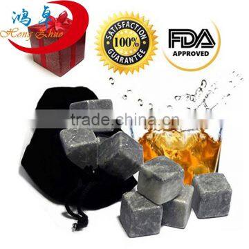 20mm colorful nature Whiskey ice stones & coffee rocks set of 9