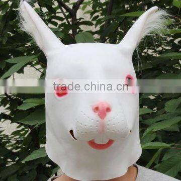Rabbit Masks,Latex Rabbit Head Masks for Halloween Party Masquerade Cosplay photo-2