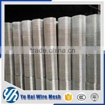 Galvanized welded wire mesh fence size