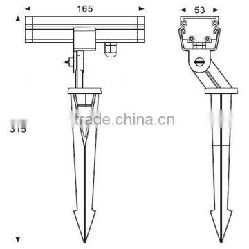 6W Factory Price Aluminum Alloy LED Lights for Garden photo-2