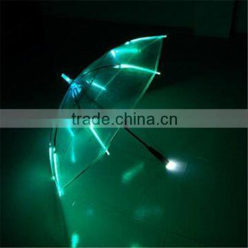 Wholesale Automatic Open and Luminous LED Umbrella Head Knocked Cloth Quality Choice photo-3