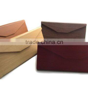 Handmade Glasses Cases/ Imitation Wooden Grain PU Cases photo-5