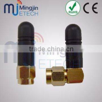 factory price manufacture 2.4ghz sma antenna rubber mini