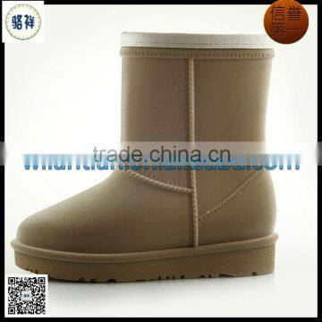 Ladies Fashion Waterproof Warm Pvc Snow Boots