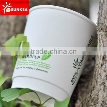 PLA coated hot cups