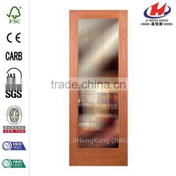 JHK-G01 India Latest Designs Teak Wood Main 2015 Single Glass Interior Door