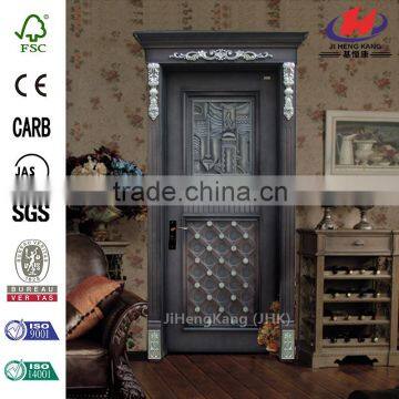 JHK-002 Prefinished Bedroom Solid Wood Interior Doors