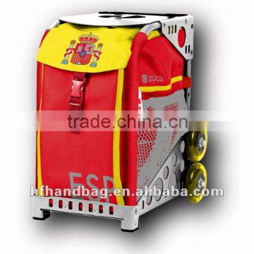 Trolley Spain flag pet bag