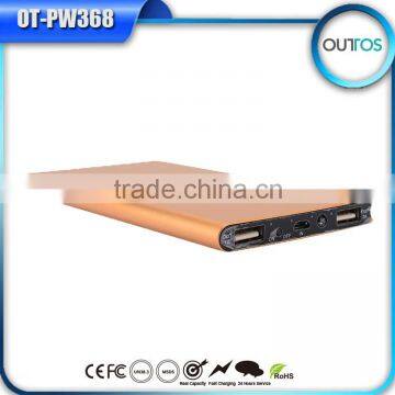 Electronic Premium Solar Slim Power Bank 8000mah Mobile Power Supply photo-2