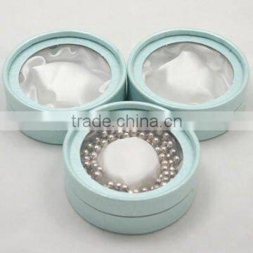 Luxury jewelry gift box round box for necklace packaging with window