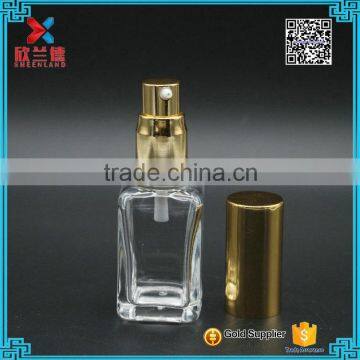 2016 High Quality 35ml Rectangle Clear Glass Lotion Bottle