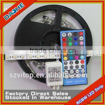 RGBW LED Flexible Strip SMD 5050 60LED/M with 40 Keys IR Remote Controller