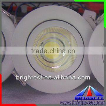 2014 hotest 25w led round cob downlight non-adjustable