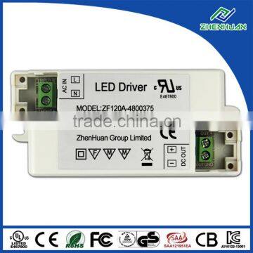 DC output type led power supply 48V 0.375A led street light driver 18W