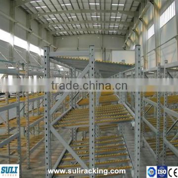 Heavy Duty High Density Inclined Flow Rack For Storage