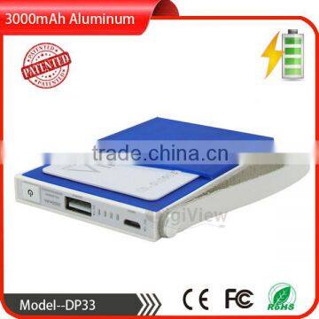 Unique 3000mah Polymer Battery Power Bank Mobile Digital Charger Silicone Credit Card Slot Ultra Slim Size photo-5