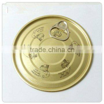 603 tinplate easy open lid ( dia 153mm)