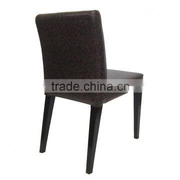 Modern Upholsteryed Leather Dining Chair MG-C400 photo-3