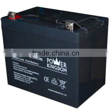 12V 75Ah SLA battery