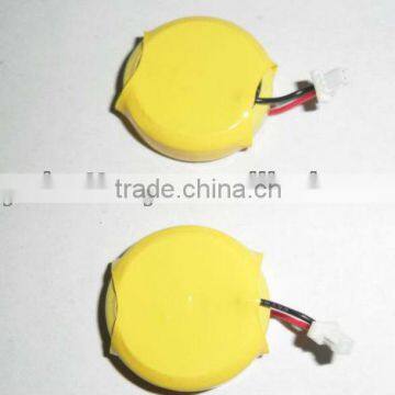 3V CR2354 lithium button cell with wires and connector