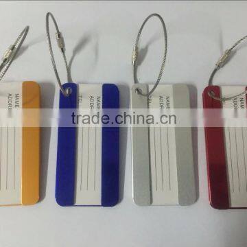 Blank Suitcase ID Luggage Tags