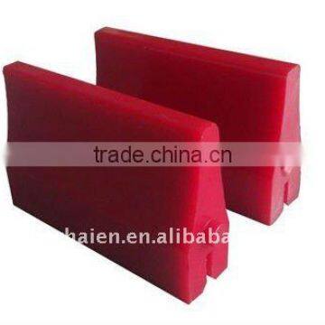 Polyurethane rubber rollers
