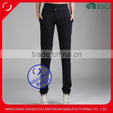 Cotton polyester french terry custom wholesale jogger pants