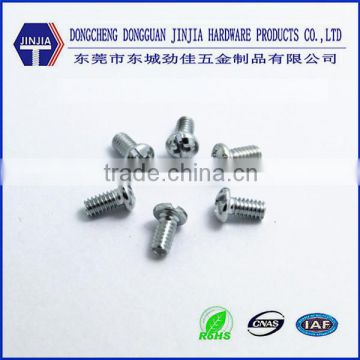 Phillips and slotted pan head screws zinc plated machine screw