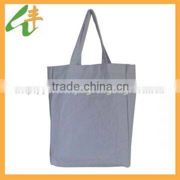 promotional recycle fashion canvas carrier bag