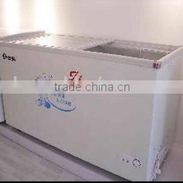 SD/SC chest freezer sliding glass door freezer