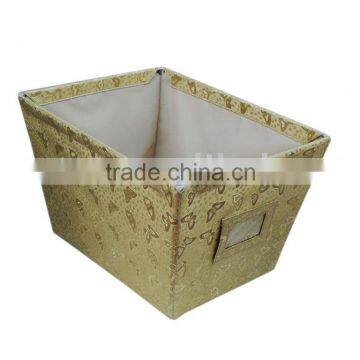 Pvc Printed Butterfly Flower Storage Bin