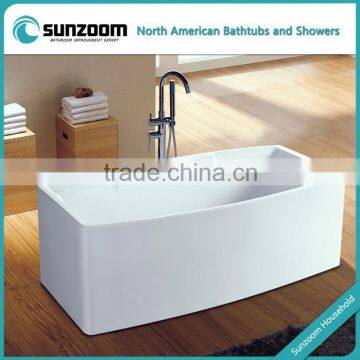 North American square freestanding bathtub,acrylic freestanding tubs,seamless bath tub