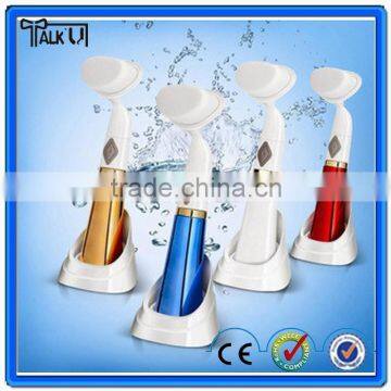 Multi-functional electric face clean face brush massager