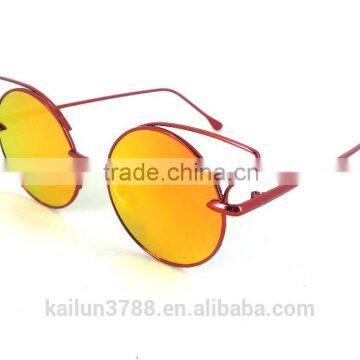3003 metal frame mirror lens younger girl unisex eyewear
