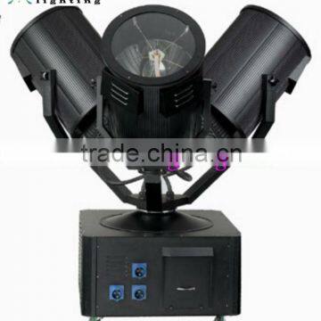 Three head moving head sky searchlight