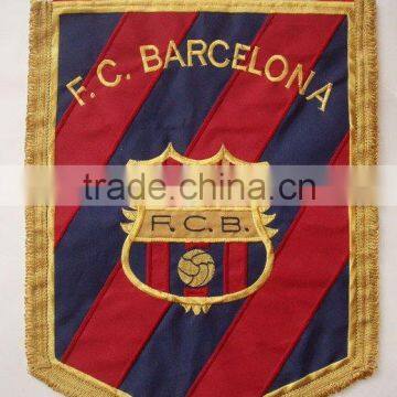 Embroidery banner-barcellona