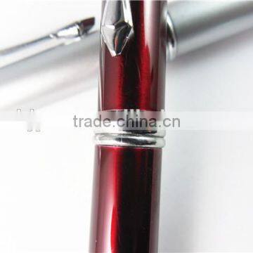 2016 Promotional Heavy Red/White/Black/Bule Metal Roller Pens For Gift ,Metal Twist Ballpoint Pen photo-2