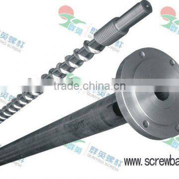 nitrided screw and barrel for extruder machines