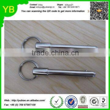 Competive price high precision stainless steel Cotter pin; round safety pin ;D safty pin