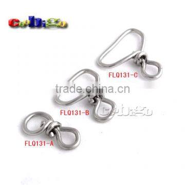 Metal Swivel Connecter Hanger For Snap Hooks Paracord Lanyards Keychain Bags Outdoor Activities #FLQ131