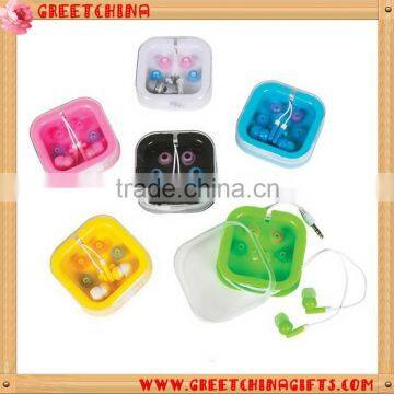 Custom logo Transparent Earphone Bag Headphone Case                        
                                                Quality Choice