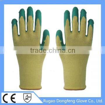 Anti Slip Latex Grip Coated Aramid Safety Equipment Work Gloves photo-3