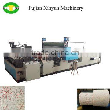 Colored Toilet Paper and Kitchen Towel Paper Converting Machine