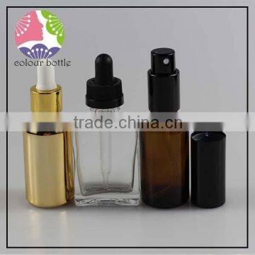 trade assurance 10ml 30ml ecigarette e liquid green glass dropper bottle 30ml glass dropper bottles with childproof