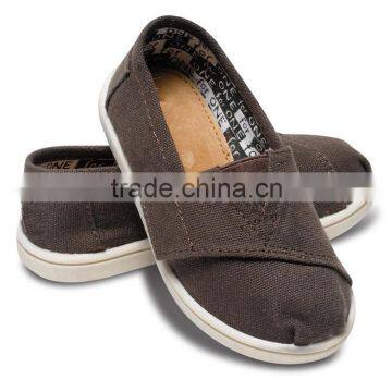 Children Slip on Shoes Boys Girls Canvas Shoes With Magic Tape photo-2