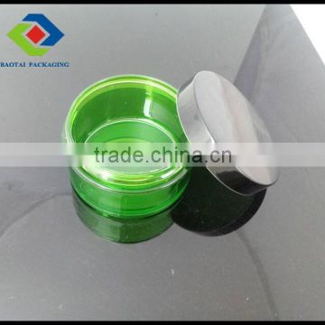 PETG Body Material and Plastic Cap Material cosmetic packaging jar