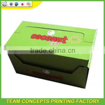 Green Color Glossy Lamination Light Box Display
