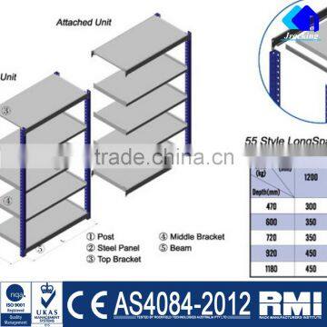 Jracking Warehouse Steel Medium Duty Longspan Shelving For Sale photo-2